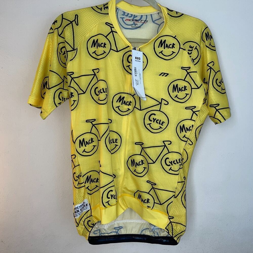 Mack Cycle Happy Riding Men's Bike Jersey Size 2XL